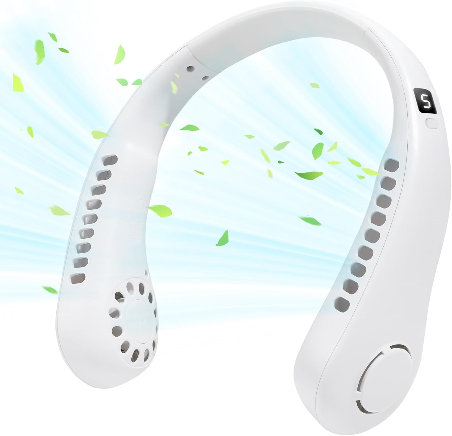 Smart Neck Hanging Fan - High Quality 3 Speeds Control Cooling Fan